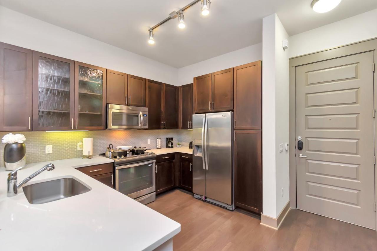 U1 Penthouse Downtown Houston Rental Car Available Apt 1Br 1Bth Gym Sleep Good Exteriör bild