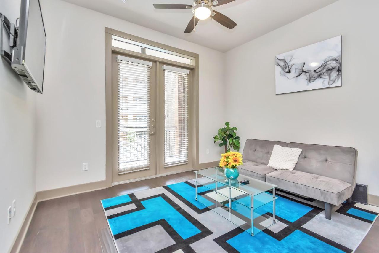 U1 Penthouse Downtown Houston Rental Car Available Apt 1Br 1Bth Gym Sleep Good Exteriör bild