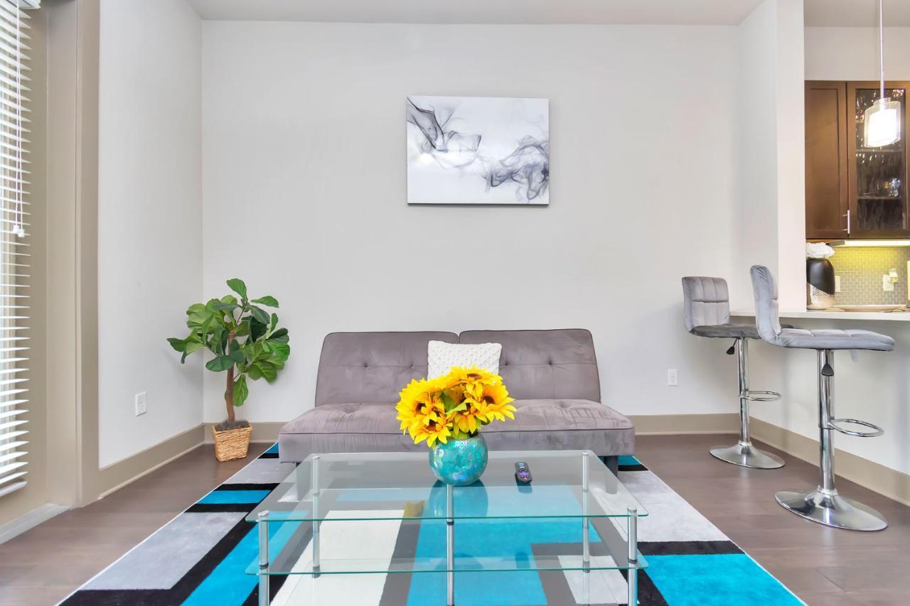 U1 Penthouse Downtown Houston Rental Car Available Apt 1Br 1Bth Gym Sleep Good Exteriör bild