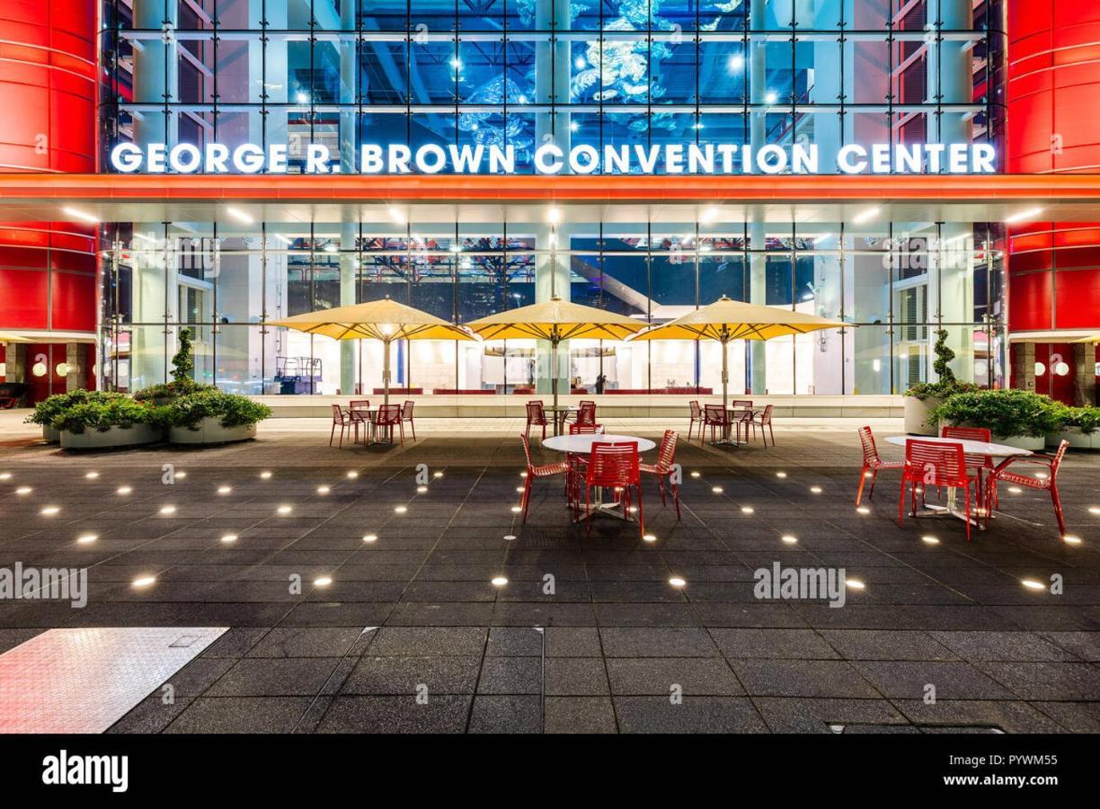 U1 Penthouse Downtown Houston Rental Car Available Apt 1Br 1Bth Gym Sleep Good Exteriör bild